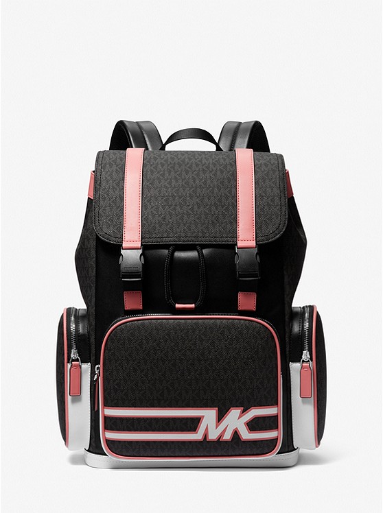 MK 37S3LCOB2B Cooper Graphic Logo Utility Backpack PINK