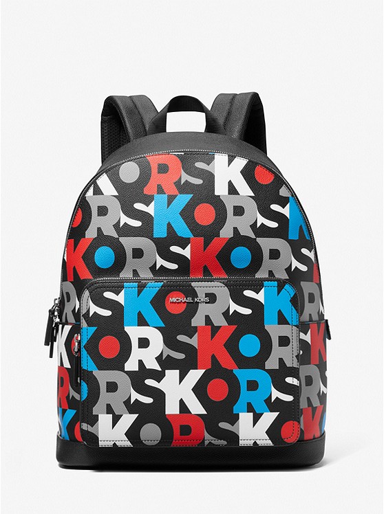 MK 37S3LCOB2O Cooper Graphic Logo Commuter Backpack RED MULTI