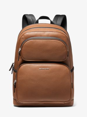 37U1LCOB9E - Cooper Pebbled Leather Backpack LUGGAGE