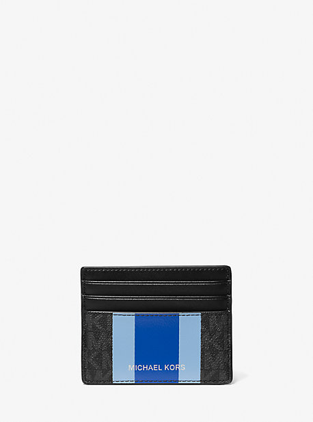 39F1LHDD2B - Hudson Logo Stripe Tall Card Case ELECTRIC BLUE