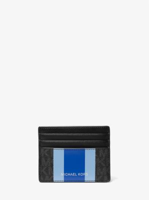 39F1LHDD2B - Hudson Logo Stripe Tall Card Case ELECTRIC BLUE