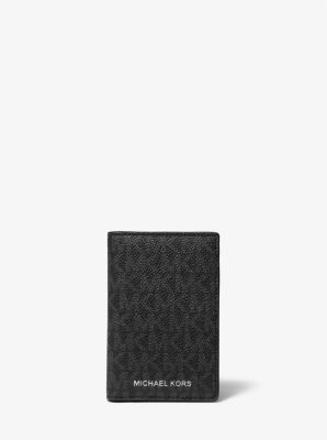 39S2LHDD1B - Hudson Logo Bi-Fold Card Case BLACK