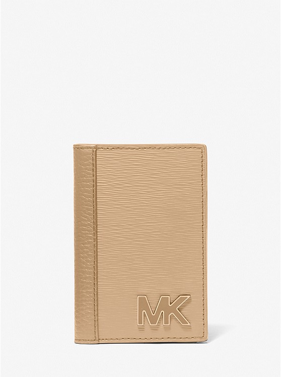 MK 39S2MHDD1T Hudson Leather Card Case CAMEL