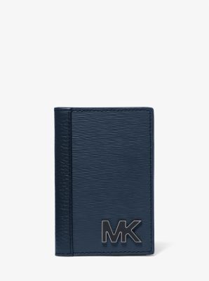 39S2MHDD1T - Hudson Leather Card Case NAVY