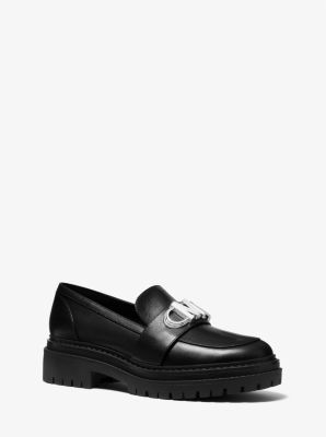 40F2PKFP3L - Parker Leather Loafer BLACK