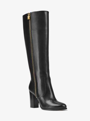 40F7MGHB5L - Margaret Leather Boot BLACK