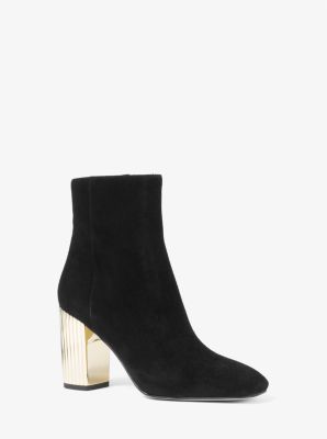 40R2POHE5S - Porter Suede Ankle Boot BLACK