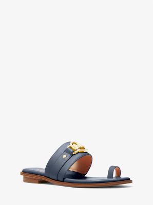 40R3ROFA1L - Rory Leather Sandal NAVY