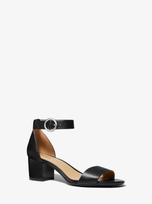 40S2LEMS1L - Lena Leather Sandal BLACK