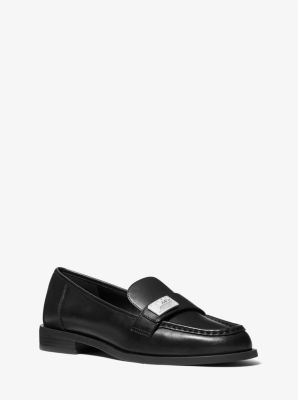 40T2PDFP1L - Padma Leather Loafer BLACK