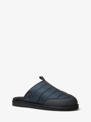 42R2ANFP1D - Anders Quilted Nylon Slipper NAVY