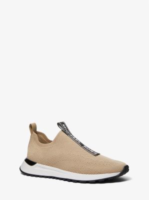 42T2MIFP1D - Miles Stretch Knit Slip-On Sneaker CHINO