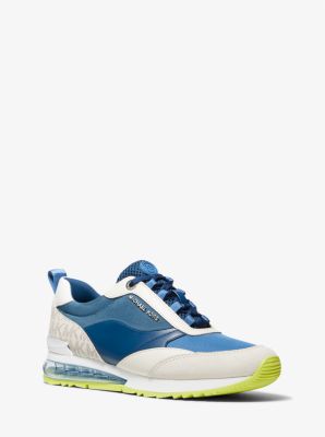 43F2ALFS2S - Allie Stride Extreme Mixed-Media Trainer RIVER BLUE