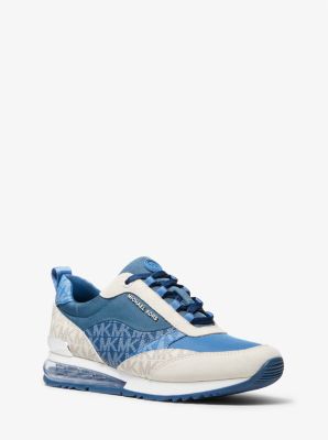 43F2ALFS3B - Allie Stride Extreme Mixed-Media Trainer RIVER BLUE