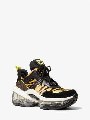 43F2OLFS1H - Olympia Extreme Mixed-Media Trainer BLACK