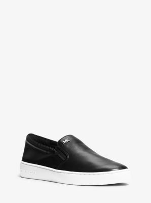 43S5KTFP1L - Keaton Leather Slip-On Sneaker BLACK