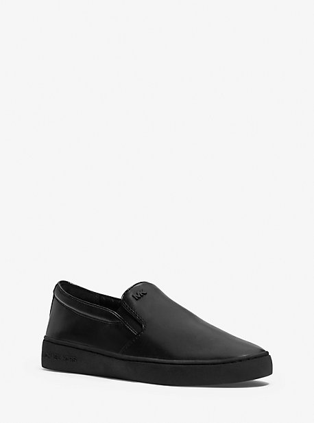 43T5KTFP1L - Keaton Leather Slip-On Sneaker BLACK