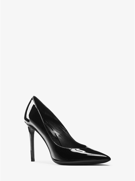 MK 46T8MUHP1A Muse Patent Leather Pump BLACK
