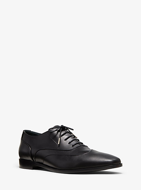 46T9OLFS1L - Ollie Calf Leather Oxford BLACK