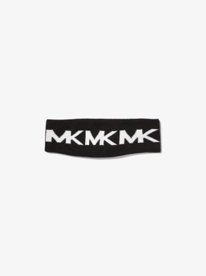 539305 - Logo Intarsia Knit Headband BLACK