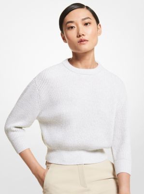 AK065Y0003 - Cashmere Blend Sweater OPTIC WHITE