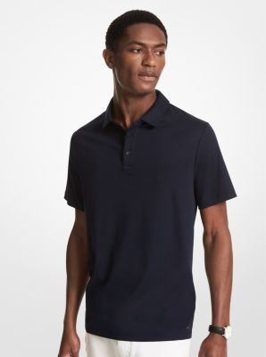 CB95FGVC93 - Cotton Polo Shirt MIDNIGHT