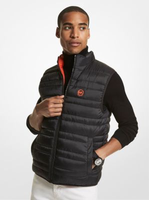 CF2202B35P - Quilted Puffer Vest BLACK