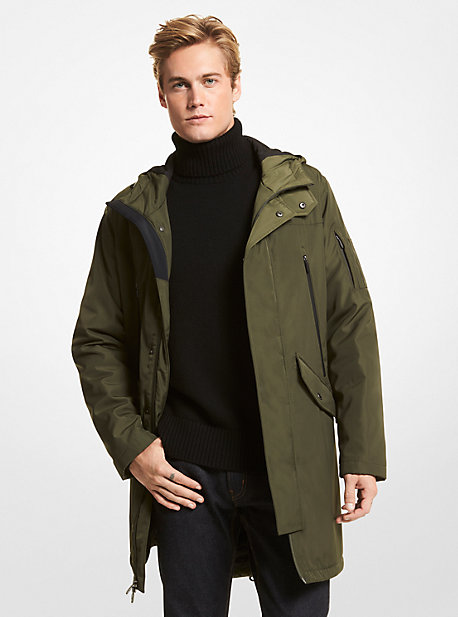 CR1202S162 - Water Resistant Hooded Parka IVY