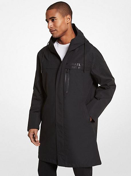 MC22952 - Stockton Water Resistant Hooded Coat BLACK