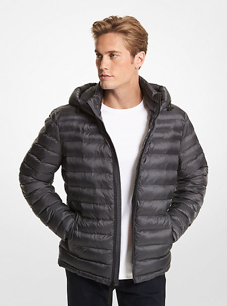 MC60301 - Packable Quilted Puffer Jacket CHARCOAL