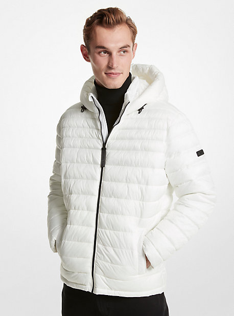 MC60301 - Packable Quilted Puffer Jacket WHITE