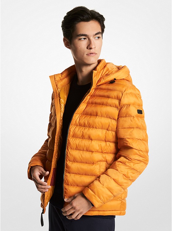 MK MC60301 Packable Quilted Puffer Jacket MARIGOLD