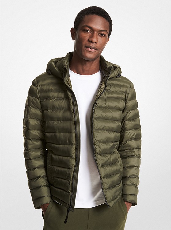 MK MC60301 Packable Quilted Puffer Jacket IVY