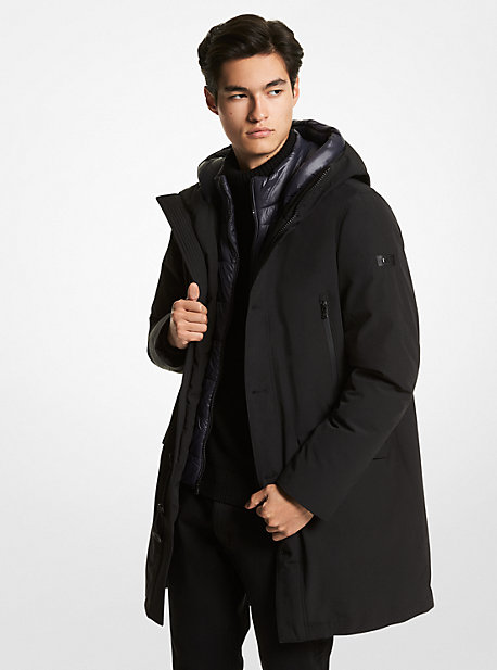 MC6842NL0 - 2-in-1 Hooded Coat BLACK