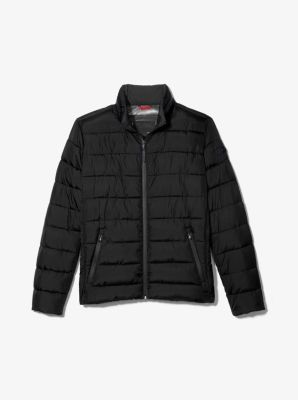 MC68720 - Quilted Puffer Jacket BLACK