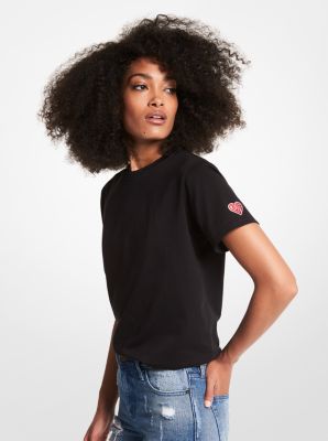 MF150N697J - Watch Hunger Stop LOVE Organic Cotton Unisex T-Shirt BLACK