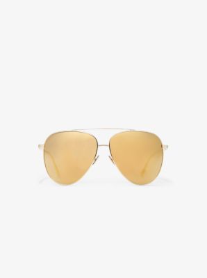 MK-1091K - Limited-Edition New York City 18K Gold Plated Sunglasses GOLD