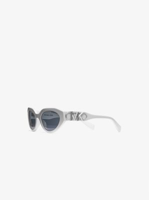 MK-2192 - Empire Oval Sunglasses OPTIC WHITE