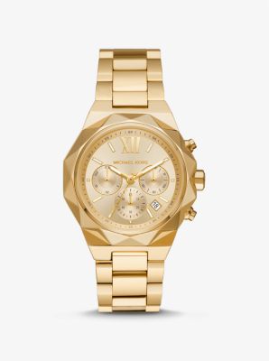 MK4690 - Oversized Raquel Gold-Tone Watch GOLD