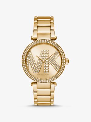 MK6659 - Pavé Gold-Tone Logo Watch GOLD