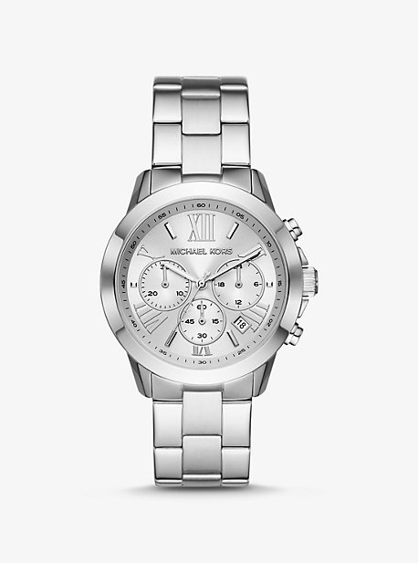 MK6731 - Oversized Silver-Tone Watch SILVER