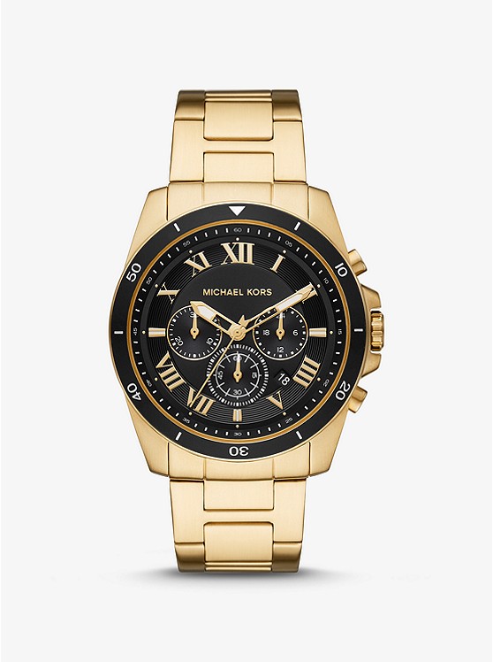 MK MK8803 Oversized Alek Gold-Tone Watch GOLD