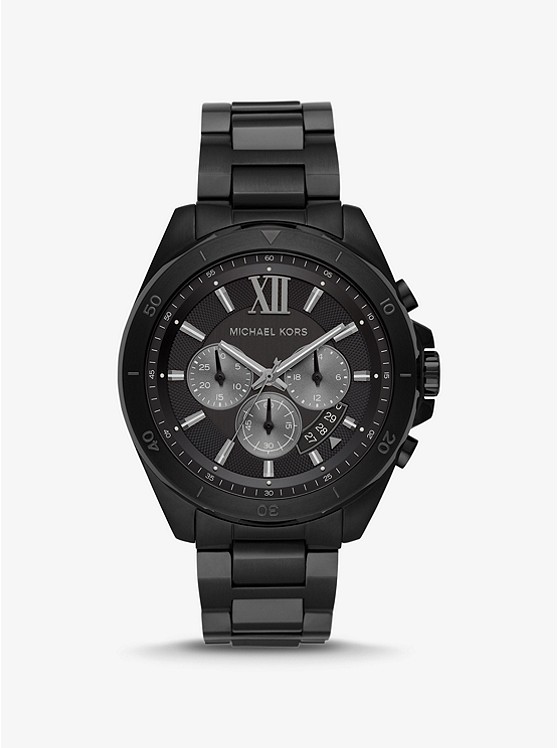 MK MK8858 Oversized Brecken Black-Tone Watch BLACK