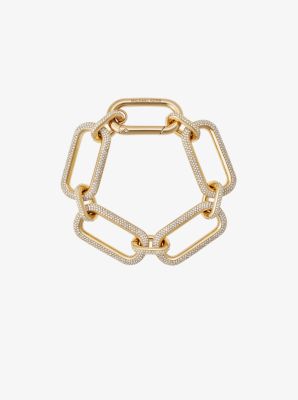 MKJ6950 - Pavé Gold-Tone Link Bracelet GOLD