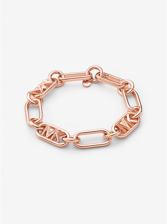 MK MKJ8053 Precious Metal-Plated Brass Chain Link Bracelet ROSE GOLD