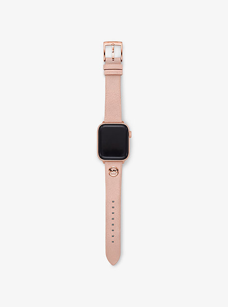 MKS8004 - Leather Strap For Apple Watch® PINK