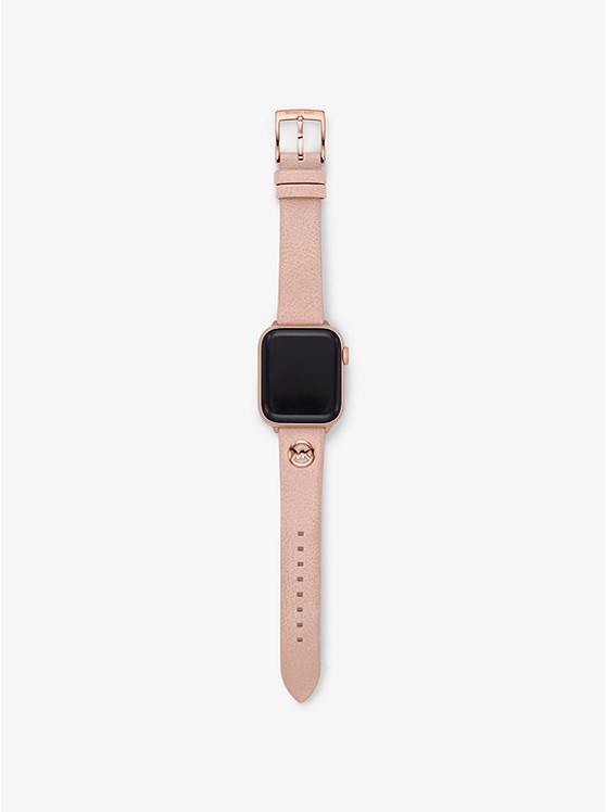 MK MKS8004 Leather Strap For Apple Watch® PINK
