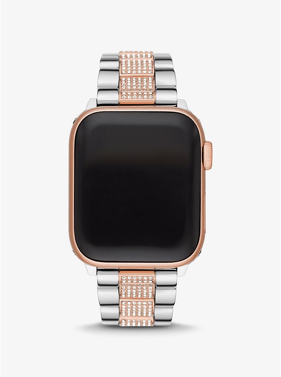 MK MKS8005 Pavé Two-Tone Strap For Apple Watch® TWO TONE