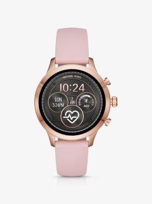 MKT5048 - Gen 4 Runway Rose Gold-Tone and Silicone Smartwatch ROSE GOLD