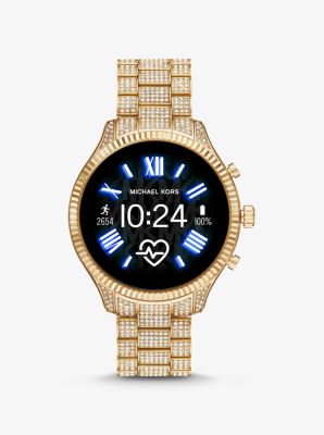 MKT5082 - Gen 5 Lexington Pavé Gold-Tone Smartwatch GOLD